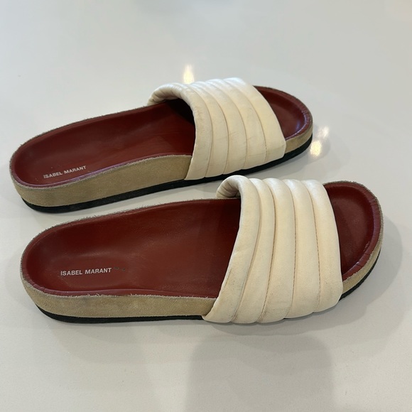 Isabel Marant sandals in cream - Picture 1 of 3